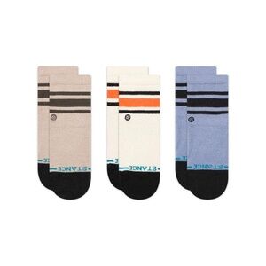 NWT STANCE TODDLER CREW SOCK SET OF 3, 2-4 YEARS